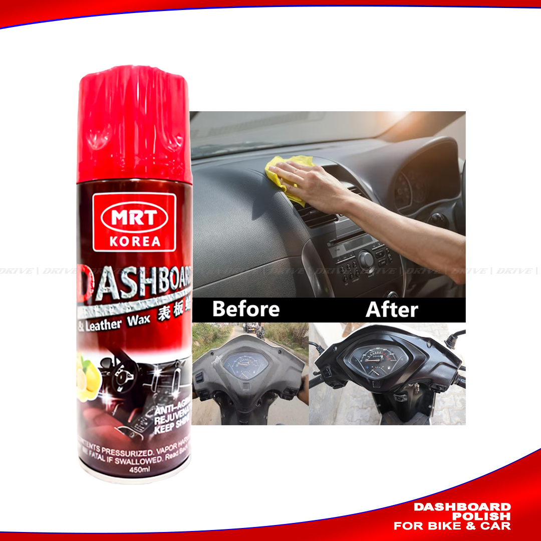 Dashboard and Leather Wax spray