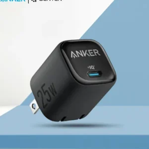 Anker Zolo 25W Compact GaN Adapter with PowerIQ 3.0 USB-C Fast Charger
