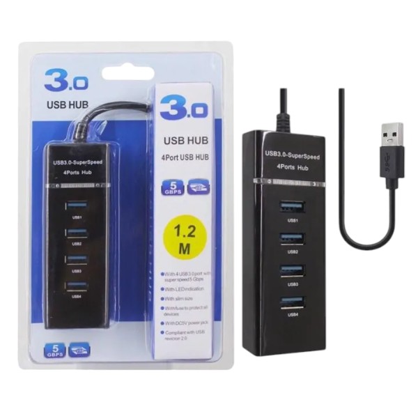 4-Port USB 3.0 Hub