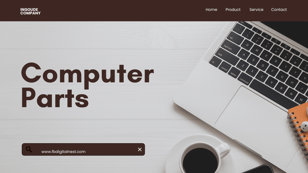 Brown Minimalist Computer Parts Presentation (1)