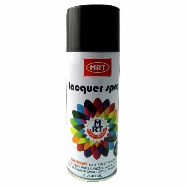 MRT brand lacquer spray paint